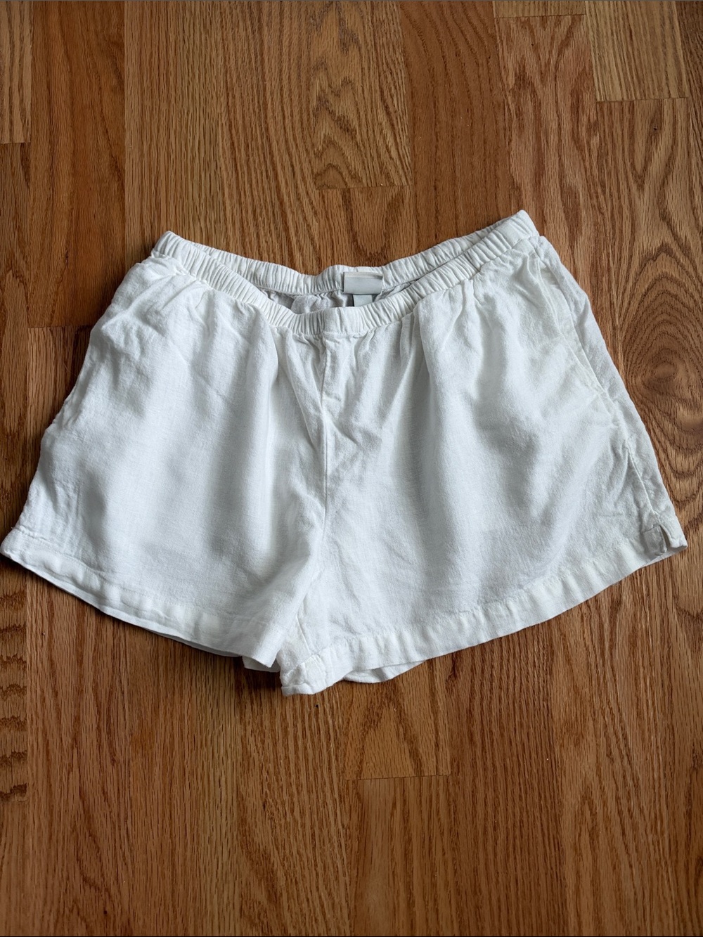 a new day linen rayon pull on shorts